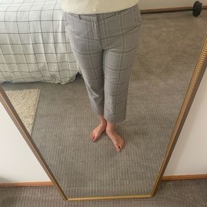 Abercrombie || Plaid Ankle Pants